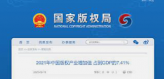 <strong>蓝冠注册平台中国版权产业增加值突破</strong>